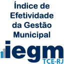 Índice de Efetividade da Gestão Municipal Fonte TCE RJ